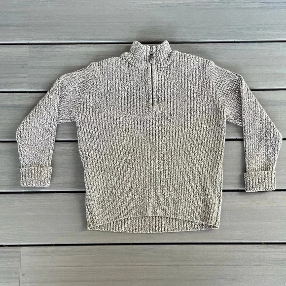 Gap Kids Quarter Zip‎ Pullover Sweater Size M 8-10 - Picture 1 of 4